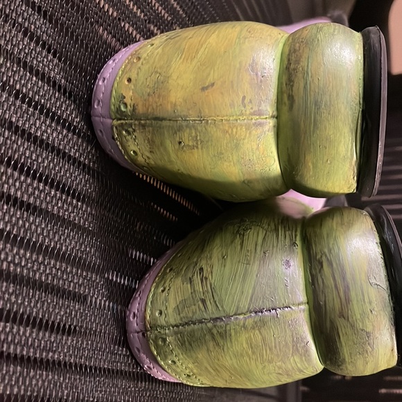 John Fluevog Kathy size 10 custom painted - Picture 9 of 11